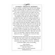 A printed poem titled 'Aurawing - Childhood Memories' with a decorative header, centered on a white background with a thin black border.